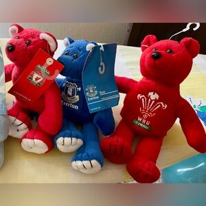 3bears Everton, WRU,Liverpool all official licensed